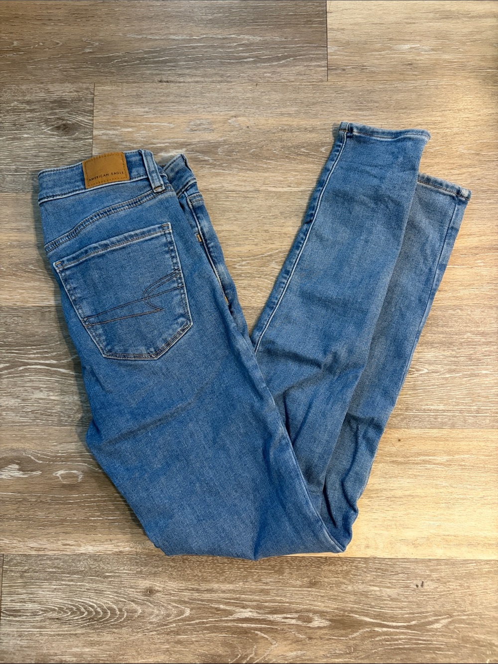 American Eagle Outfitters Light Blue Women's Skinny Jeans